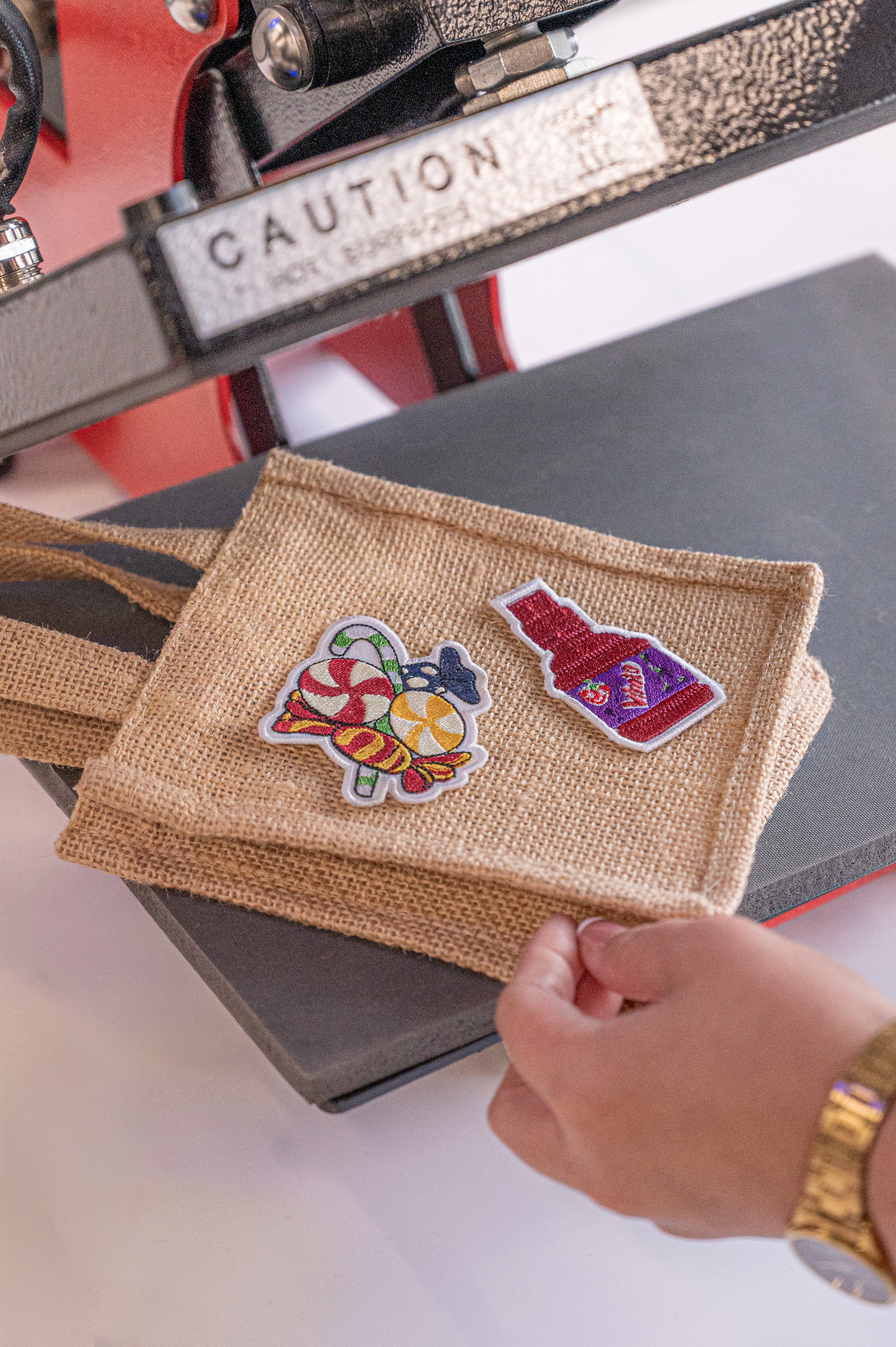Mini Jute Tote Bag