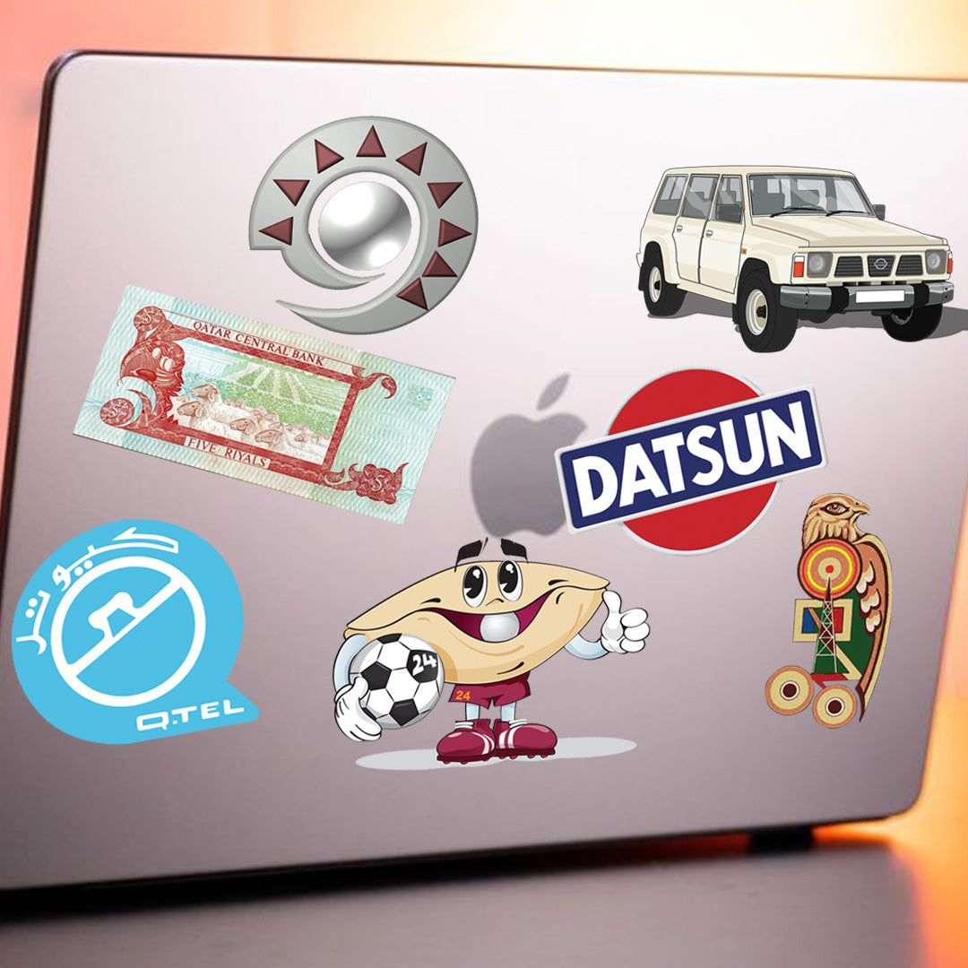 GLANCES: Laptop sticker