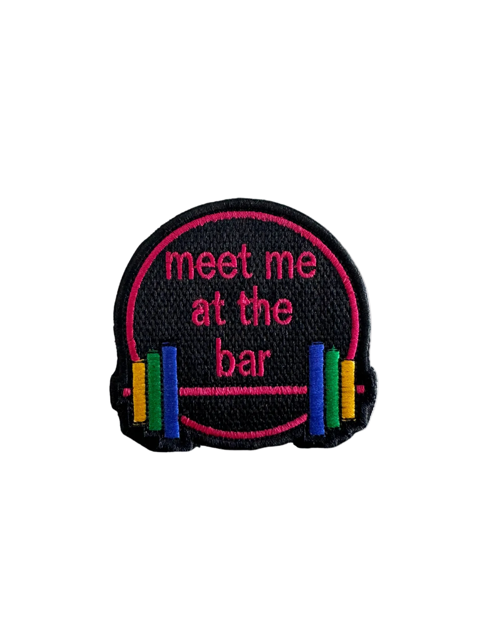 Velcro Patch-Meet me at the bar