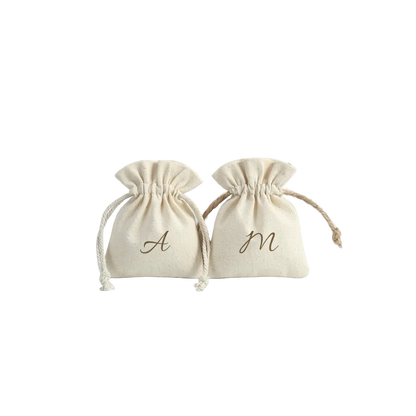 Custom Canvas Drawstring Pouches