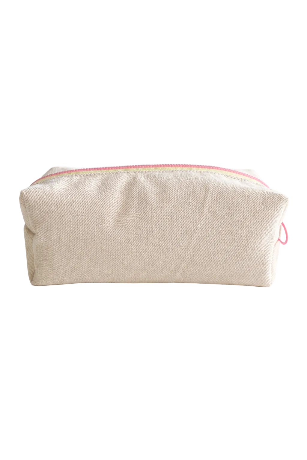 Canvas Colored Zip Pouch