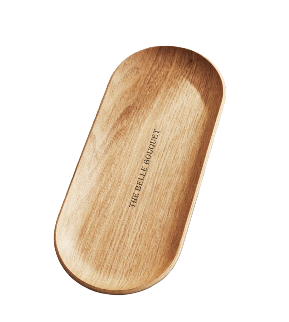 Oval Wooden Tray