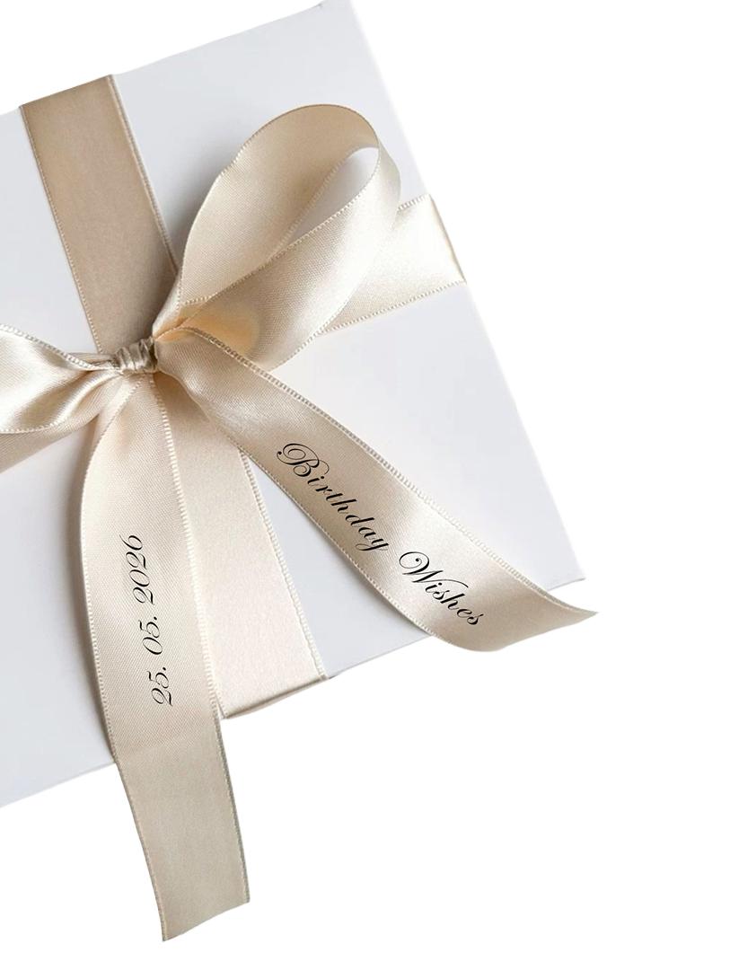 Printed Ribbon Gift Wraps