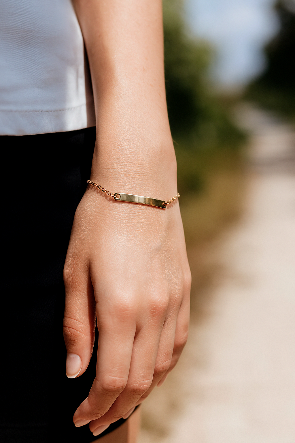 NEEDLE CONCEPT:Bracelet-Retangular