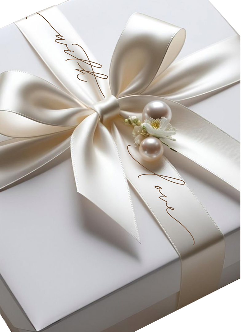 Printed Ribbon Gift Wraps