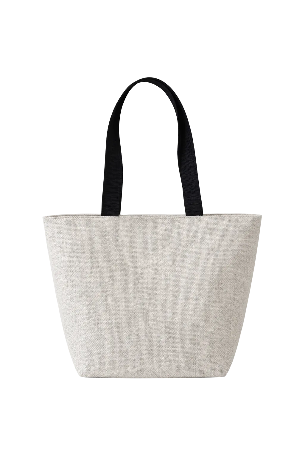 Linen-Blend Canvas Bag