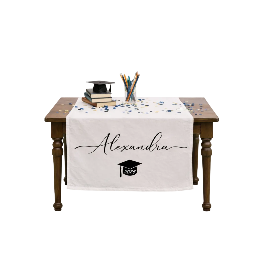 Graduation-Customize Table runner