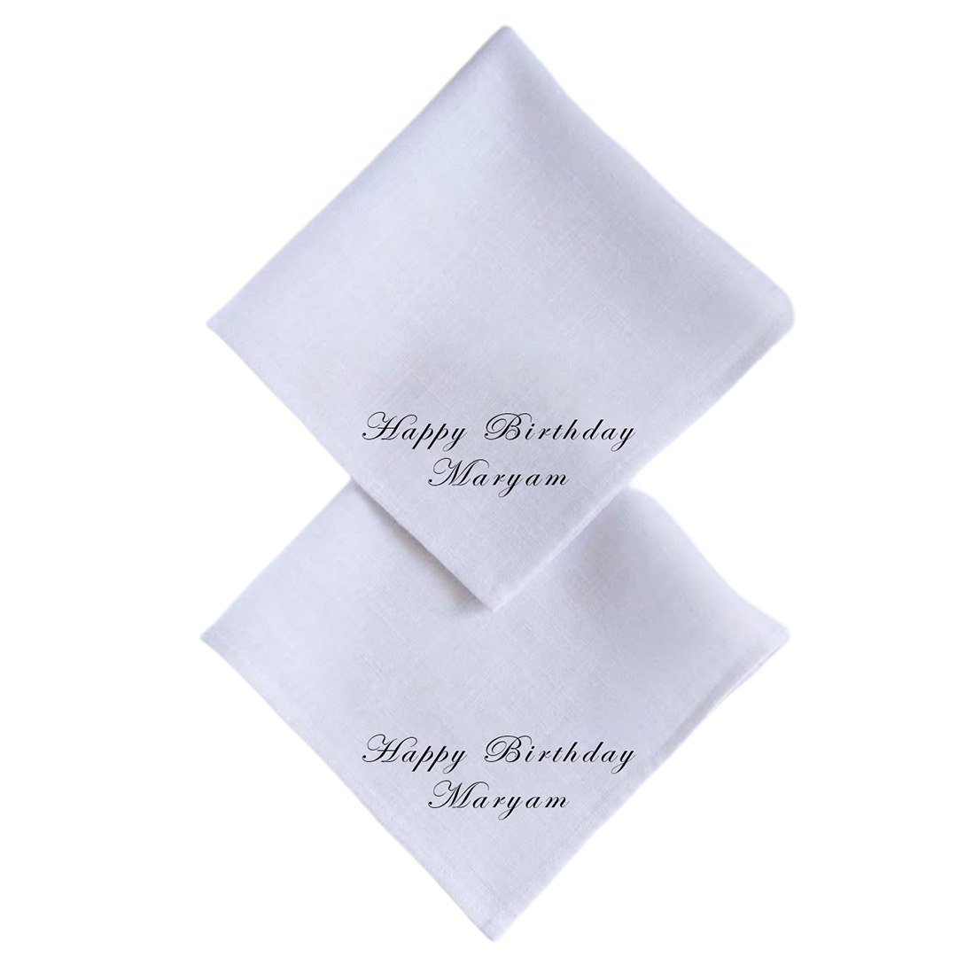 Birthday Cloth Table napkins