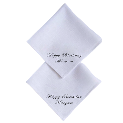 Birthday Cloth Table napkins