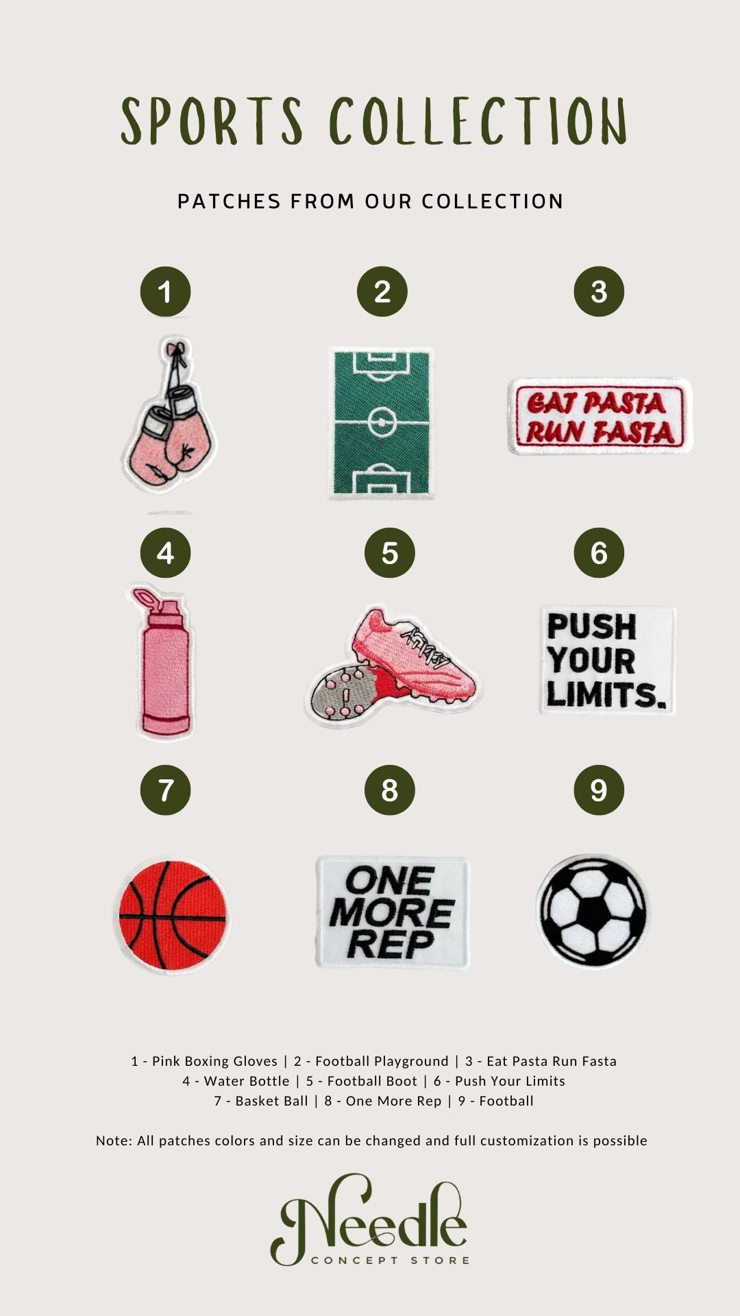 Sports Heat-On Patches Set