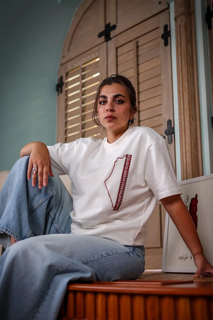 TCB T-shirt: My borders are Palestine