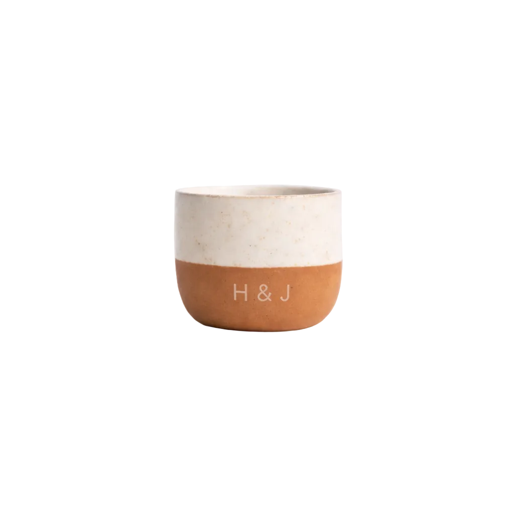 Wedding-Engrave Ceramic Cup