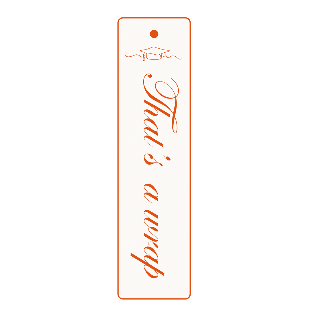 Graduation-Customize Bookmark