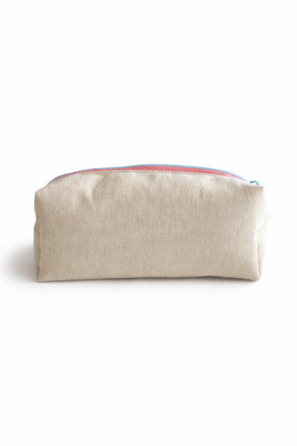 Canvas Colored Zip Pouch