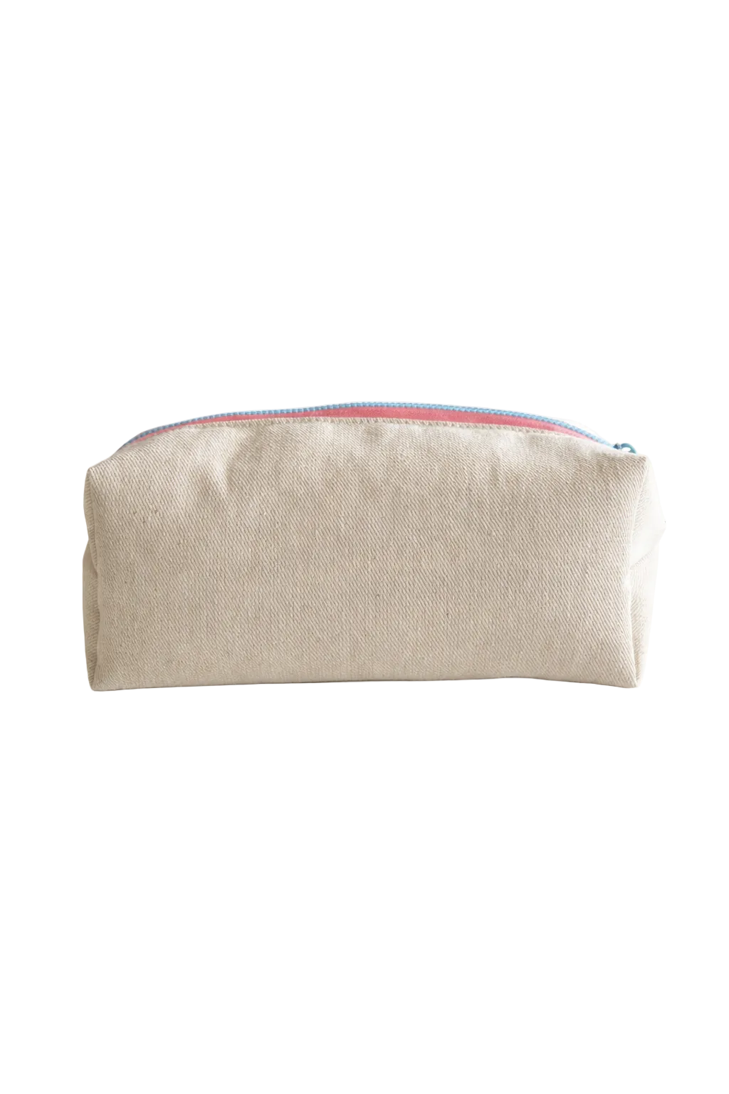 Canvas Colored Zip Pouch