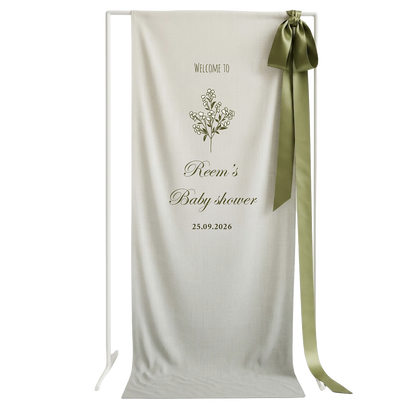 Baby Customize Big  Banner
