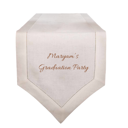Graduation-Customize Table runner