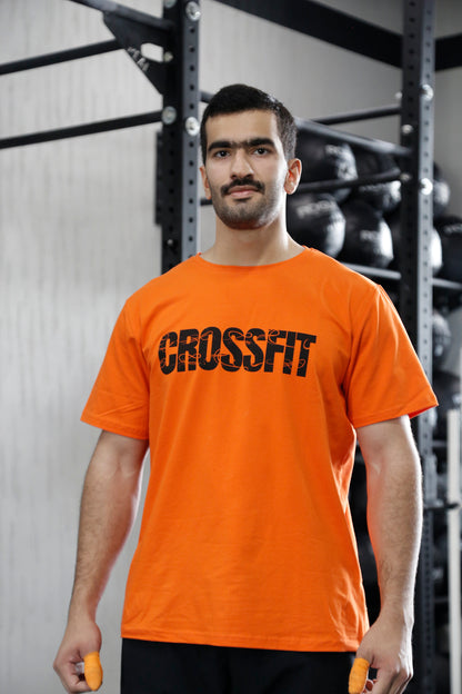 CrossFit Tshirt-Orange